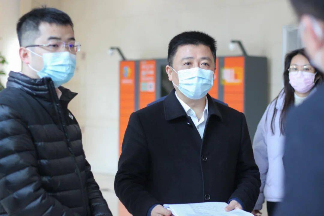 平稳有序复工梅建胜带队检查复工防疫准备工作