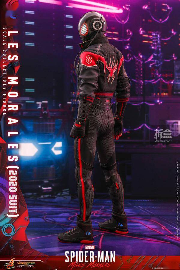 hottoys漫威蜘蛛侠迈尔斯61莫拉莱斯2020战衣可动人偶
