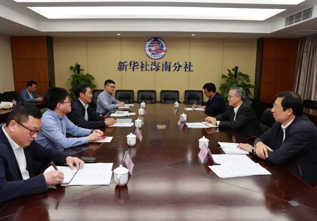 为讲好海南自贸港三亚故事打call!周红波拜访中央驻琼媒体