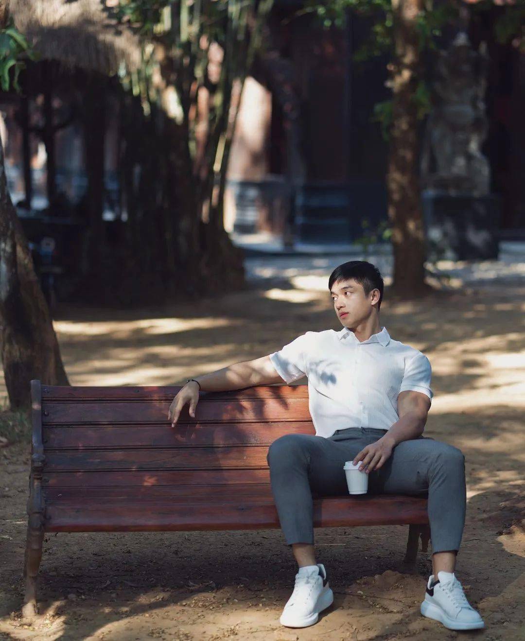 豫章王周一围惊现好身材