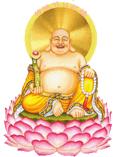 弥勒佛祖祝您笑口常开财神祝您财源广进2021年,祝您吉祥,幸福在送你十