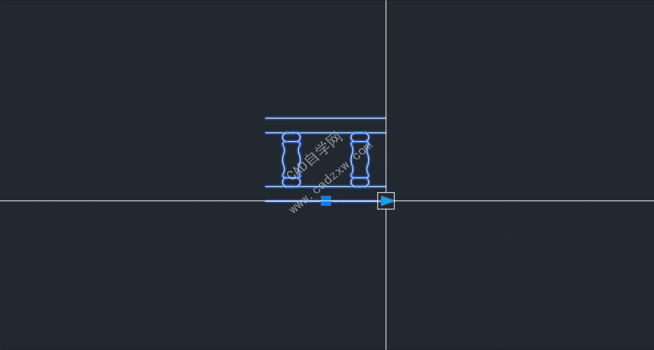 阵列和链动作用得好,能做出很多实用cad动态块!_距离