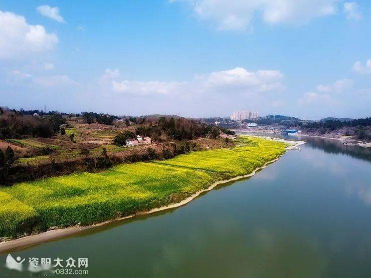 沱江河请收下这份所有资阳人对您的爱意祝您奔腾永不停息