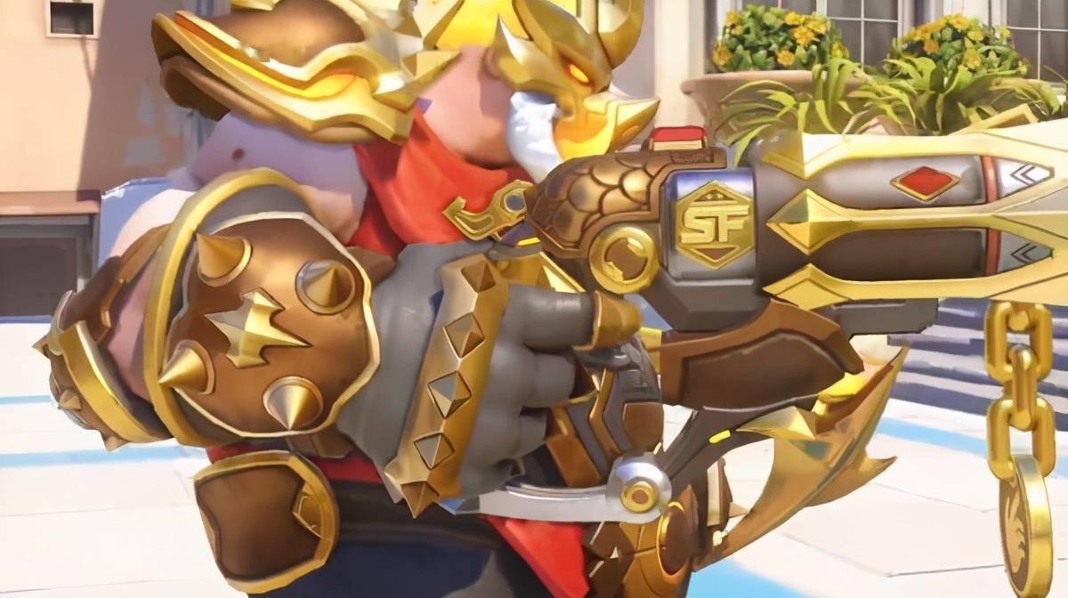 《ow》旧金山震动队冠军皮肤公布 金色战甲路霸超霸气