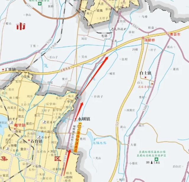 徐淮快速通道淮北段開工淮北全面融入徐州