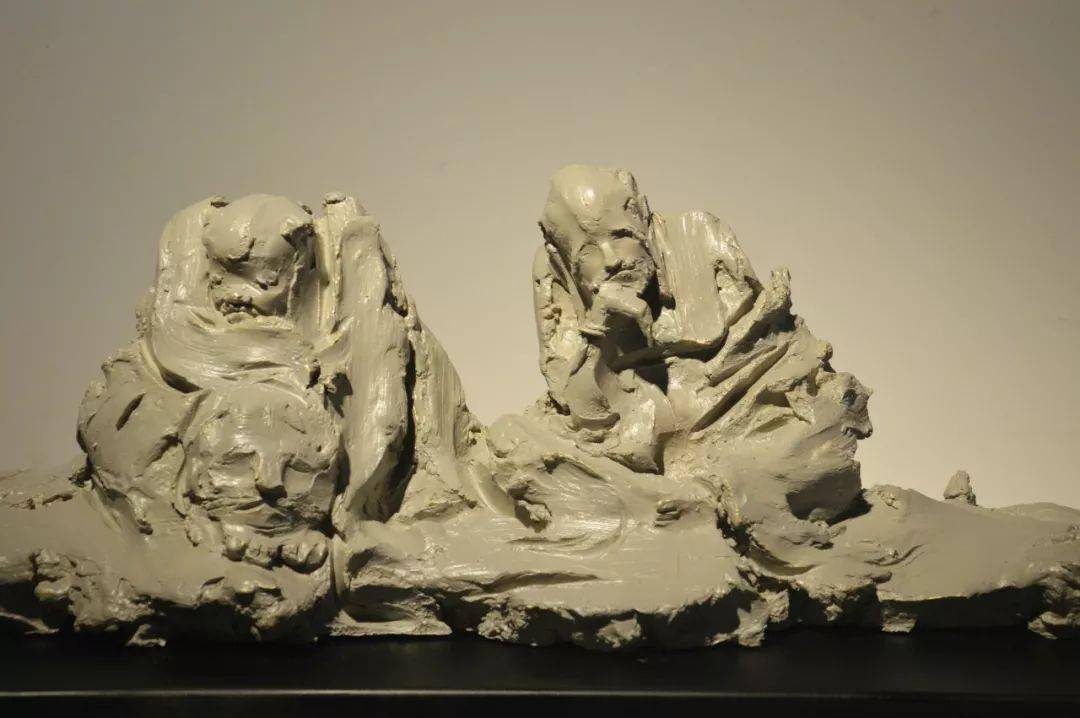 刘其琛雕塑作品笔墨的变化写意的精神