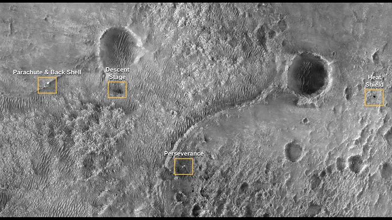 毅力號登陸火星真實視頻公開我們還聽到了火星的風聲