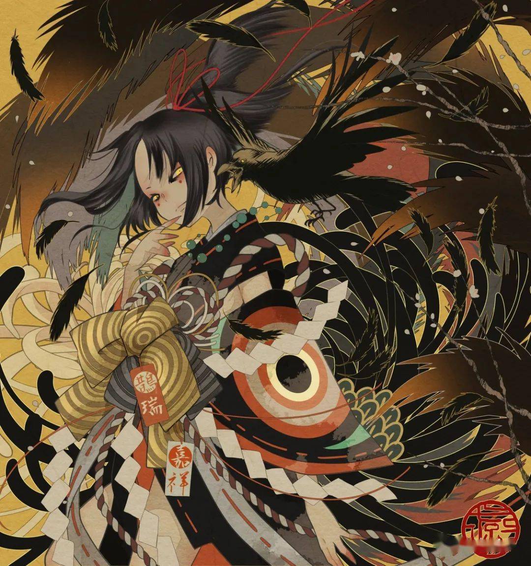 是我的菜群妖乱舞笔下的神灵和风别有一番趣味