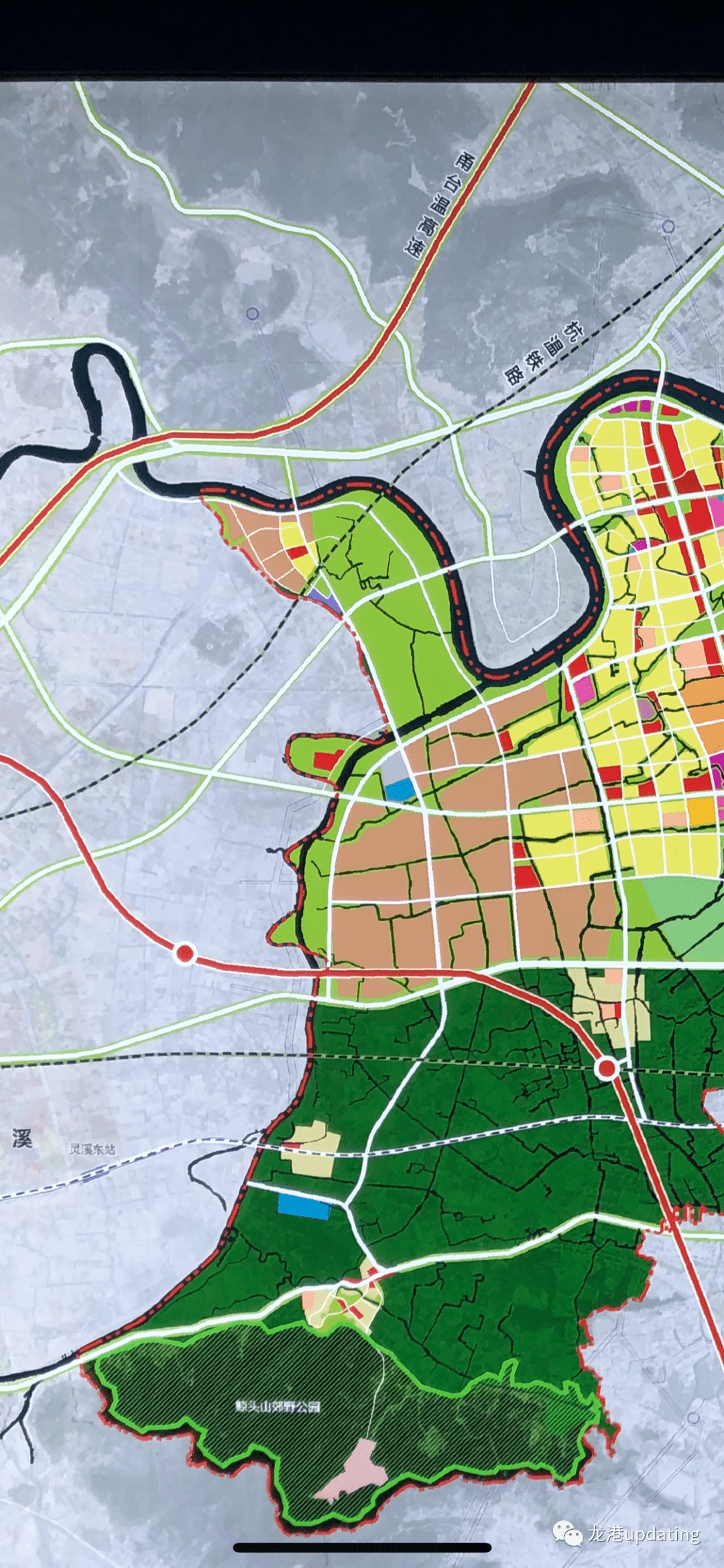 龙港新城规划图高清图片