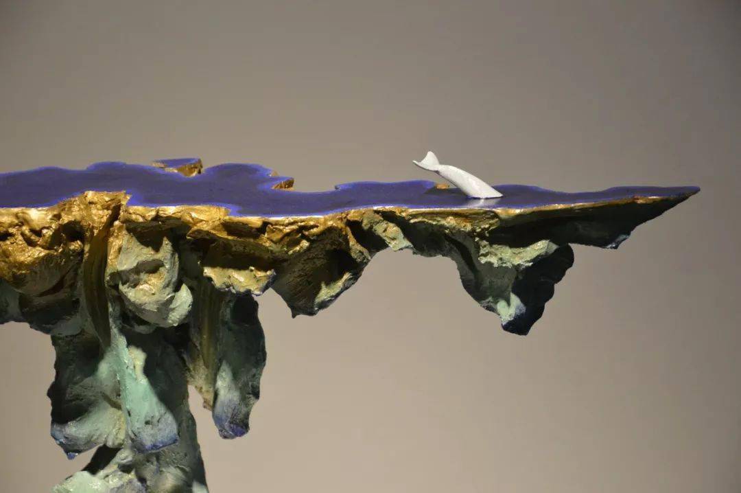 刘其琛雕塑作品笔墨的变化写意的精神