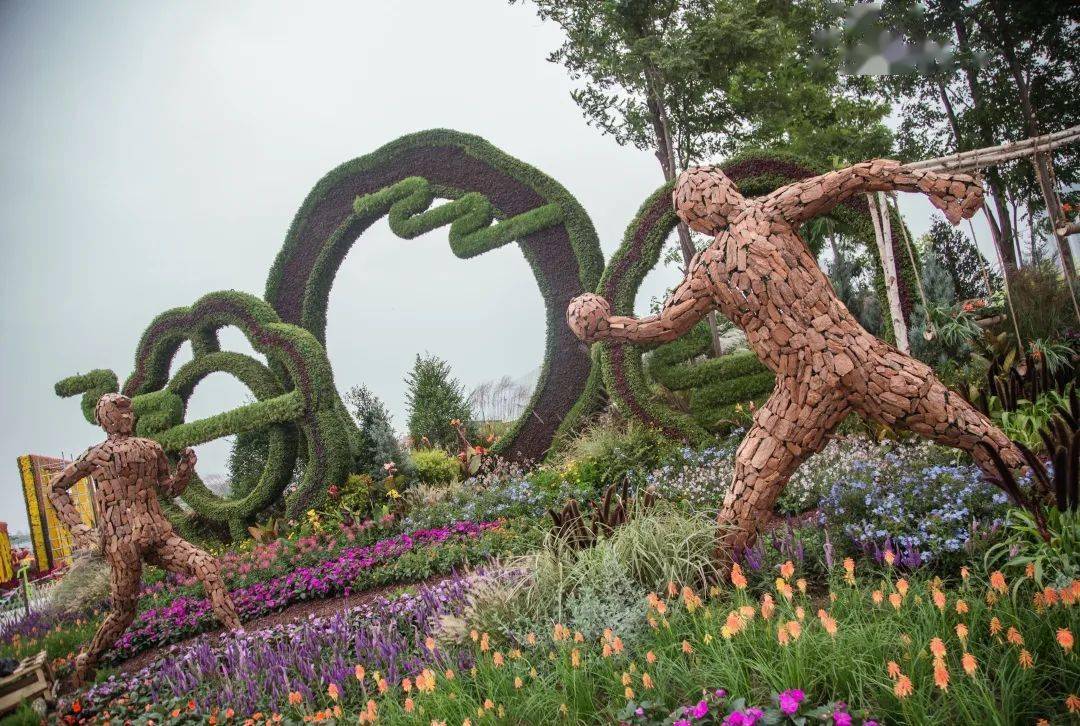 扮靚城市迎全運西安花園大會有哪些優秀花境作品