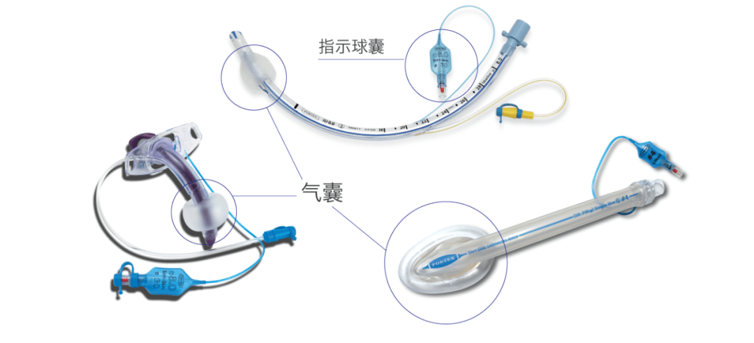 气囊位置:气管插管,气切套管和喉罩上的气囊位置气囊管理是人工气道