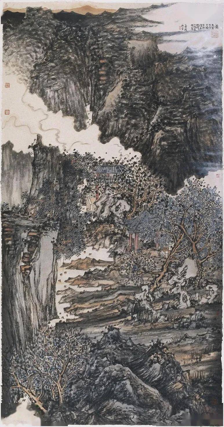 中原笔墨.张建京山水