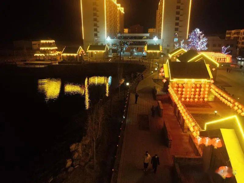 新晋网红打卡地大红灯笼高高挂南皮双庙文旅小镇等你来