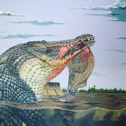 史上最大型的鳄鱼之一 恐鳄