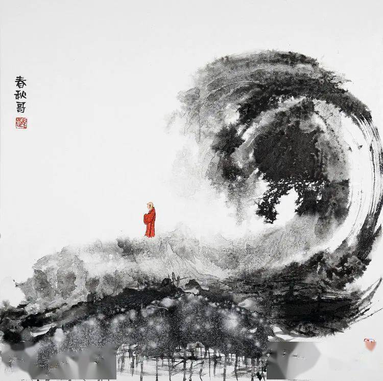 赵春秋禅画修行