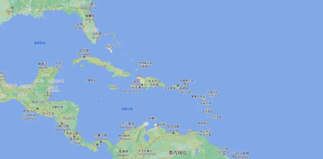 海地gdp_海地地图