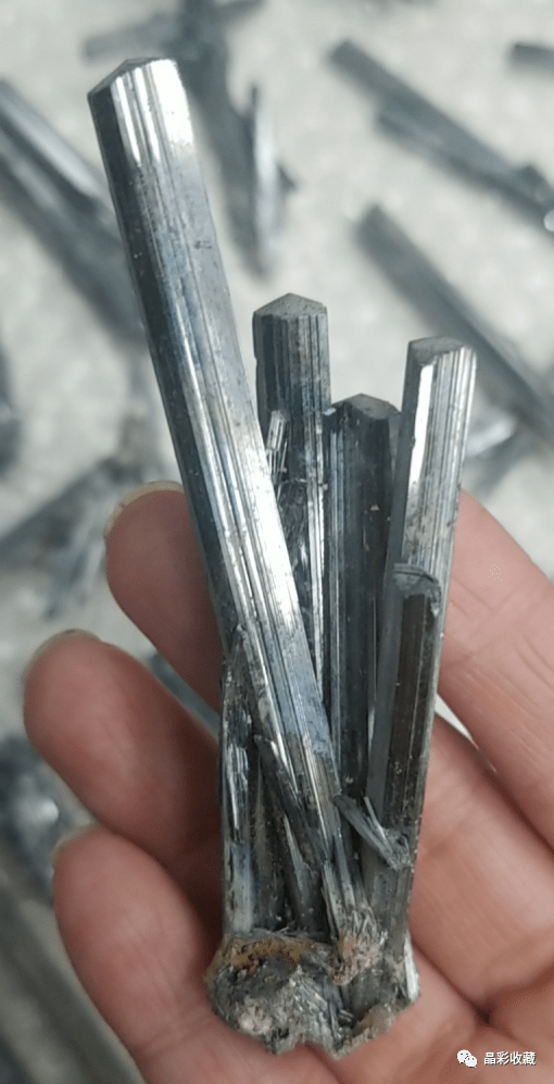 晶彩收藏丨开箱看宝辉锑矿