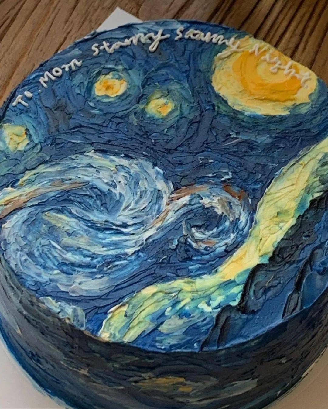 火爆外网的油画风甜品,复古又清新,网友:这谁能忍得住_蛋糕