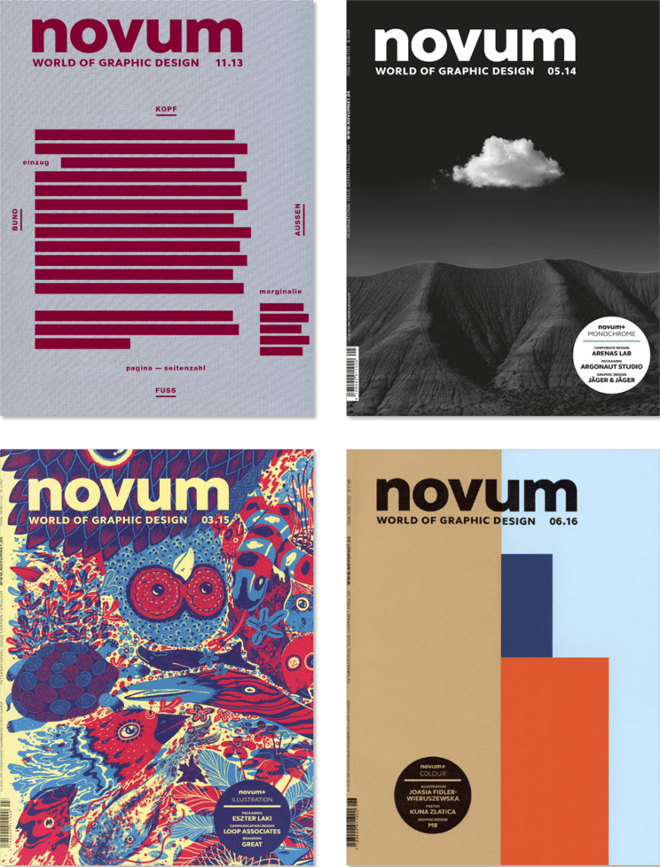 德国传奇设计杂志《novum》正式停刊,跟97年历史说再见_封面