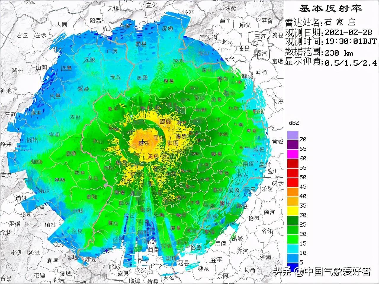 什么情况华北雷达图上出现多个台风眼分析是下雪前兆