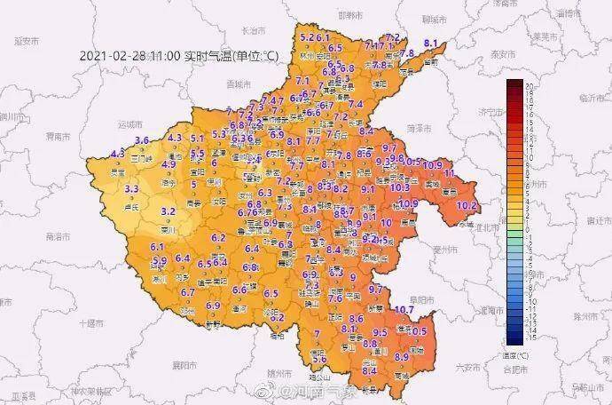 河南迎来新一轮雨雪降温天气范围覆盖全省这些地区还有寒潮