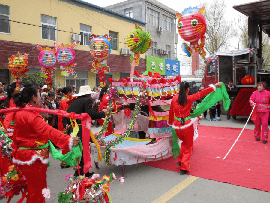 网络中国节元宵朝阳镇金牛唤新春载歌载舞闹元宵杨疃镇举行闹元宵猜