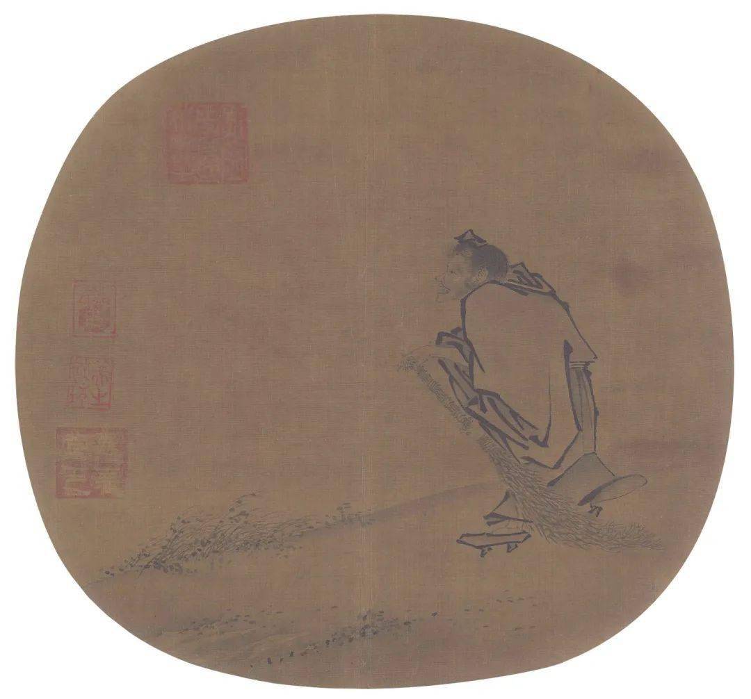 赏析丨宋代减笔描人物小品画