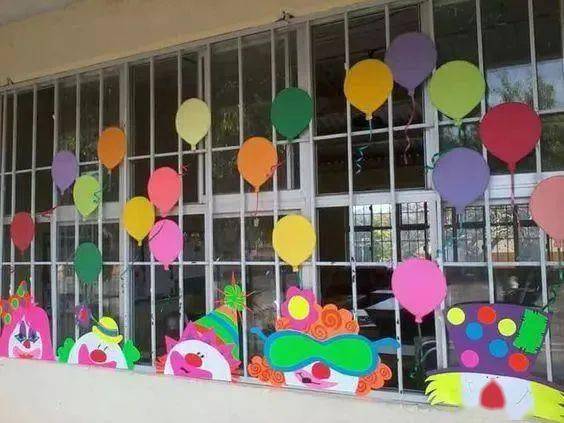 50个幼儿园班级窗意,做法简单颜值高,全年全班级都能用到!