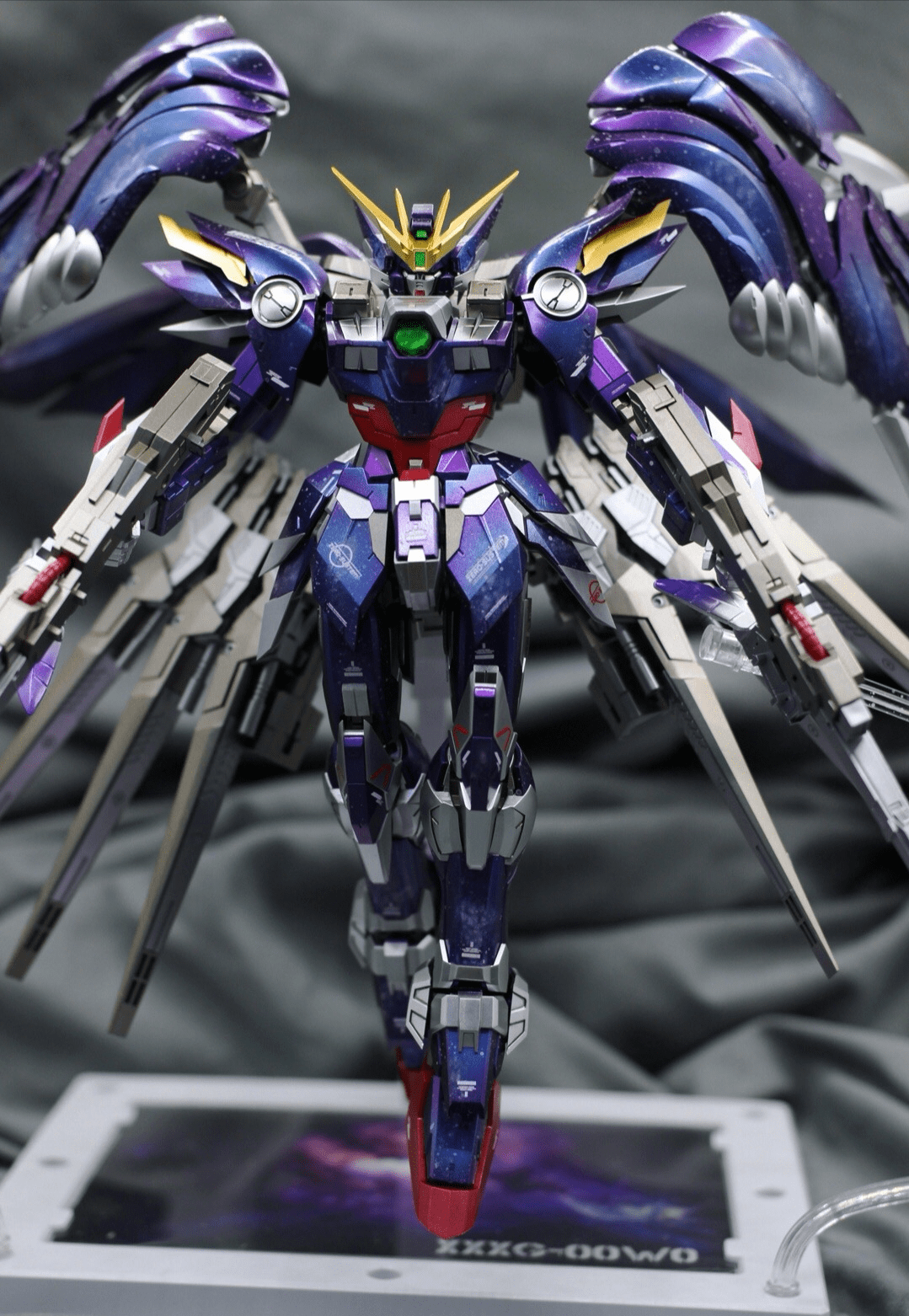 星空配色w五小强高达模型