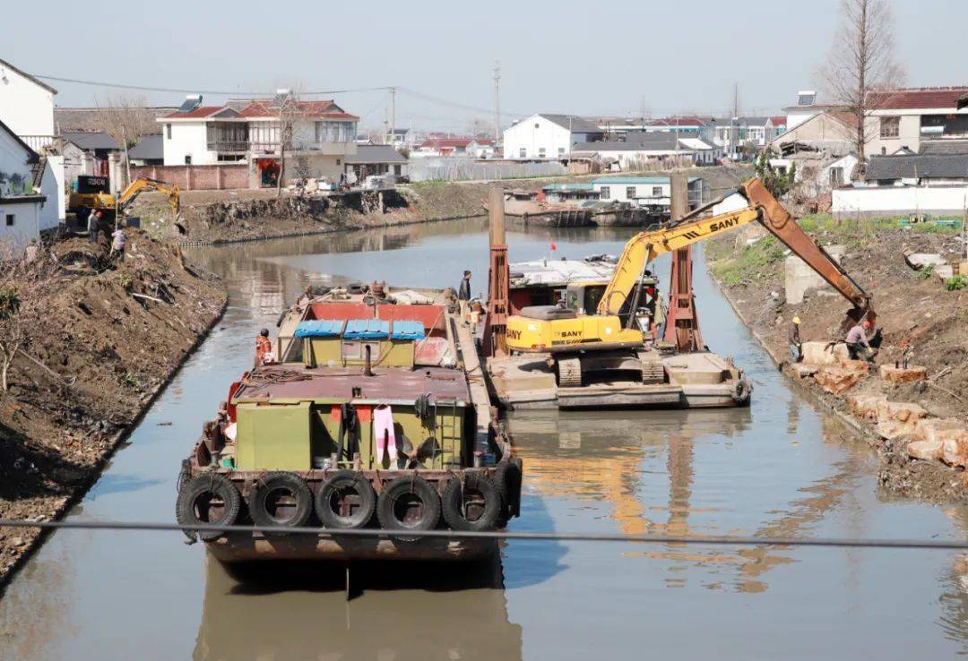 安丰镇串场河整治再发力
