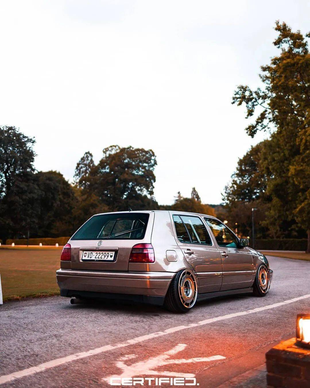 高尔夫mk3vr6大排量小钢炮的记忆