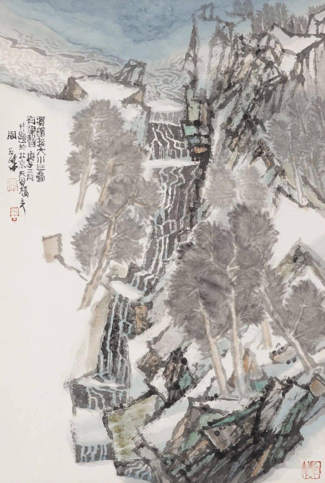 大美之春2021美术界春晚作品展播周石峰上