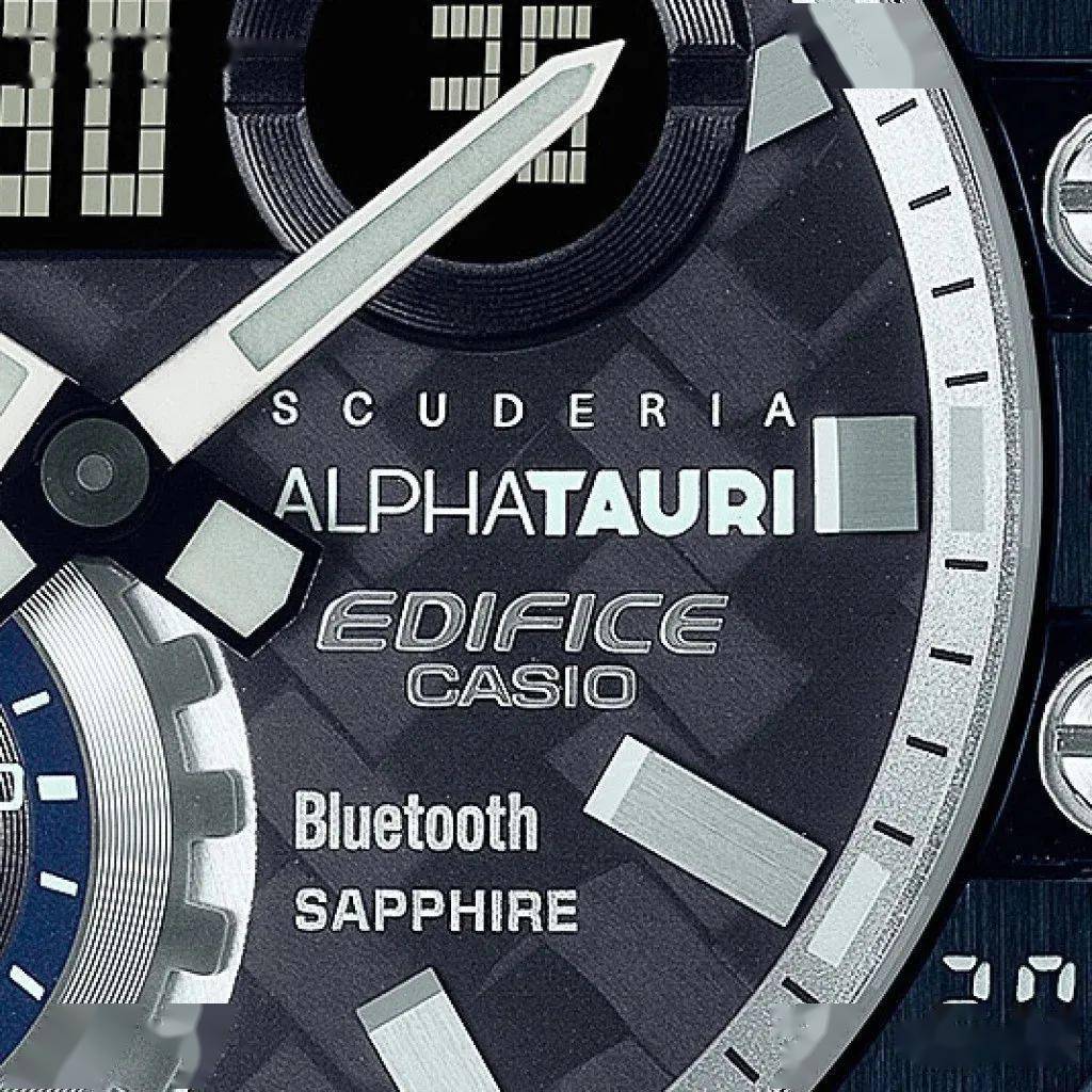 导入碳纤维材质卡西欧edifice推出scuderiaalphataurieqb1000atecb10