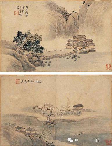 金陵八家叶欣公元1718世纪作品欣赏