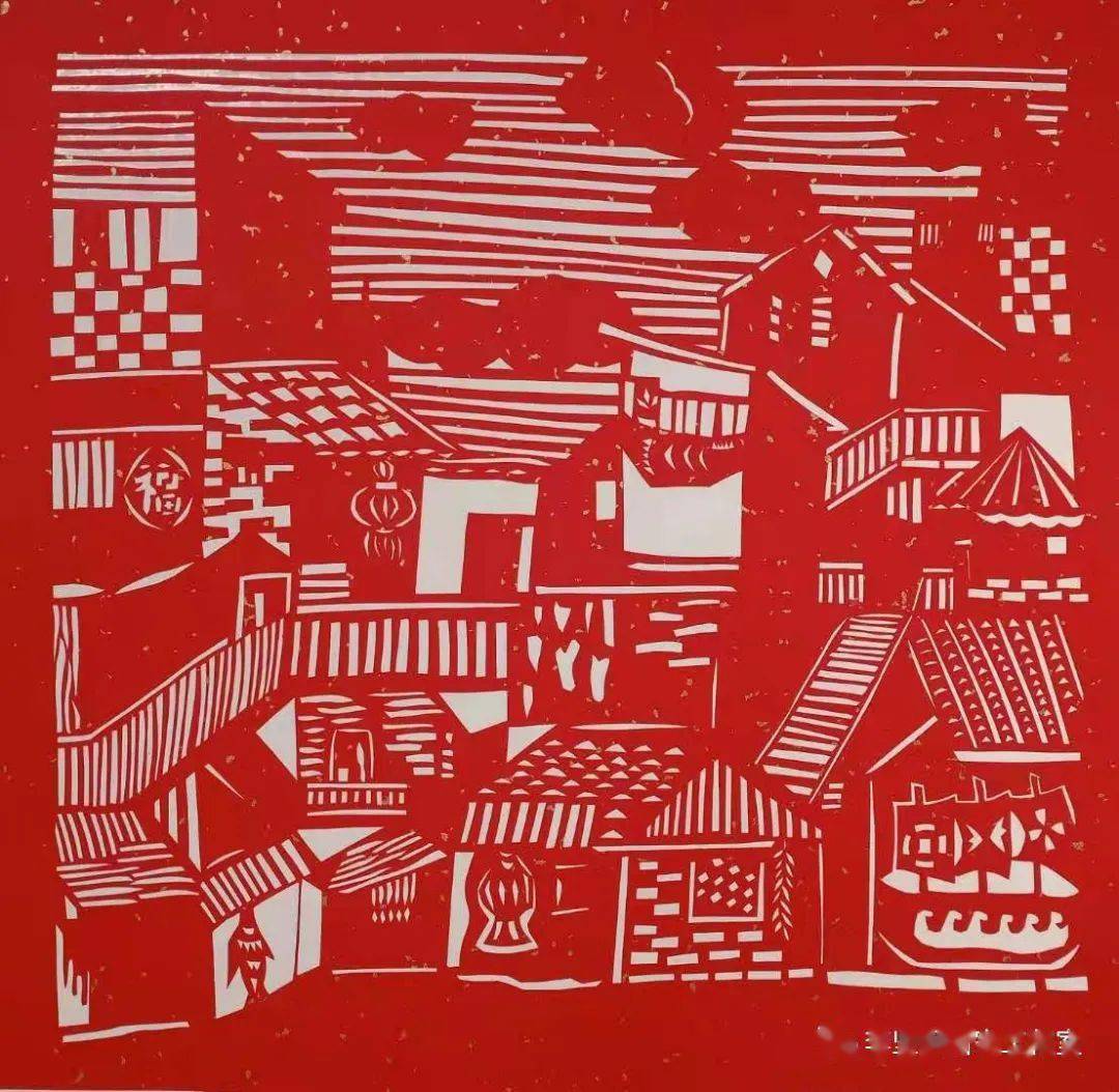 一把剪刀,一张纸,剪出三门海岛时光~_剪纸