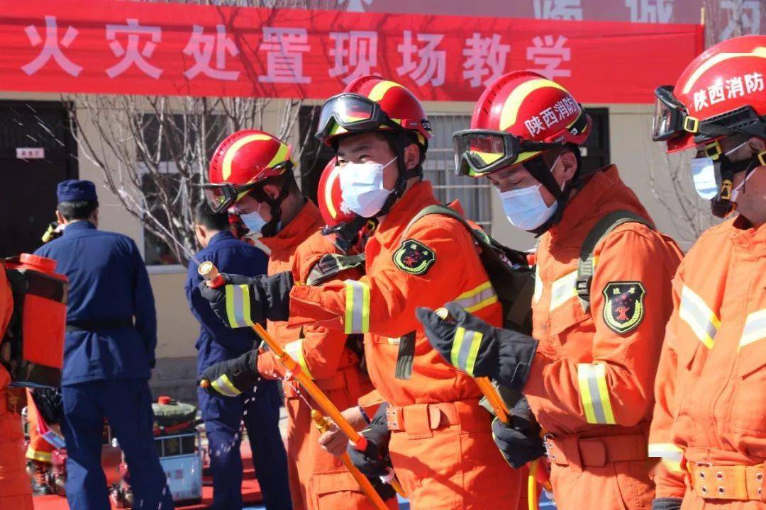 演练"战"味十足——咸阳支队联合驻陕森林消防队伍 开展森林火灾处置