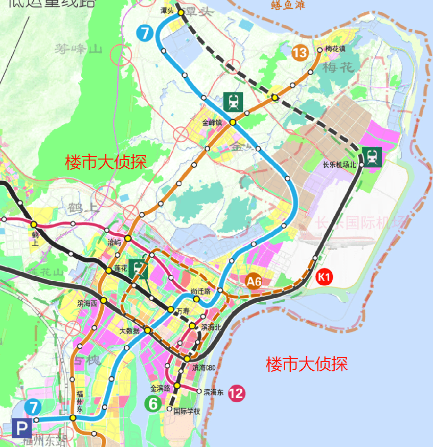 福州地铁最新规划福清规划三条路线