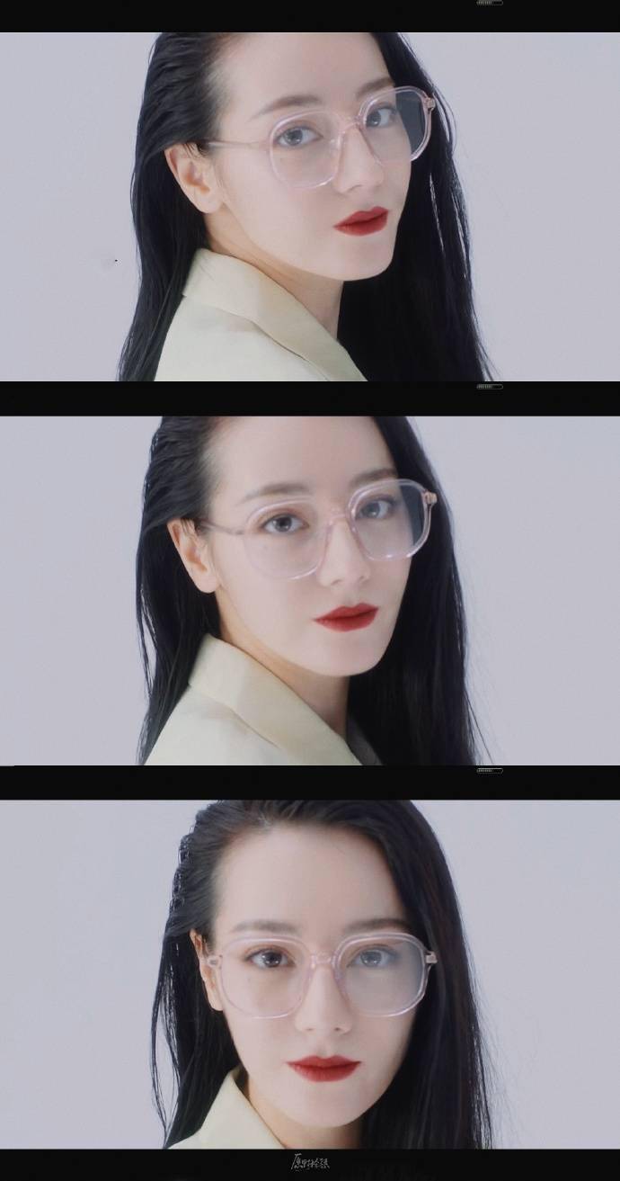 [消息]迪丽热巴全新眼镜广告大片公开 化身冷艳御姐释放撩人魅力