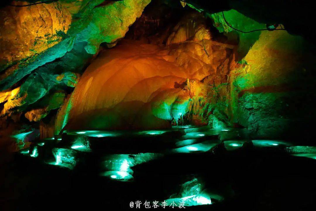 石台慈云古洞于山山水水之间一场光影艳遇