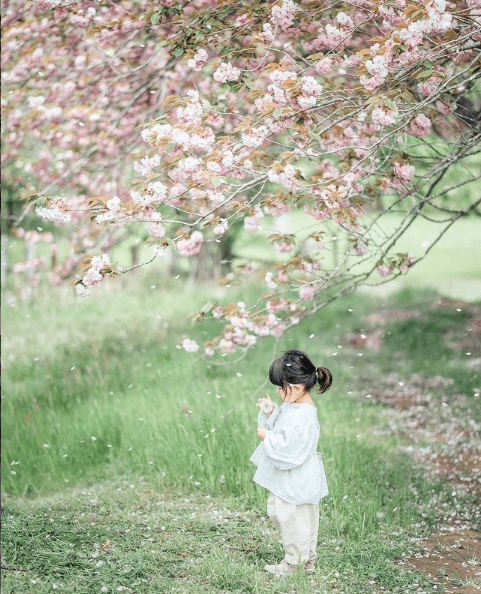 穿上裙子去看花