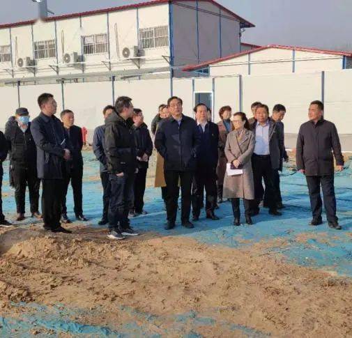 濮阳市副市长孙永振至濮阳市医专附属医院项目调研