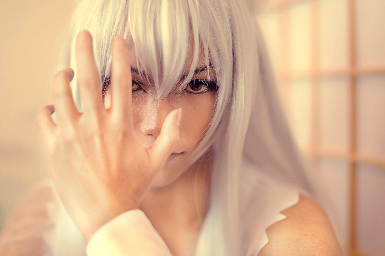 幽游白书 妖狐藏马cosplay