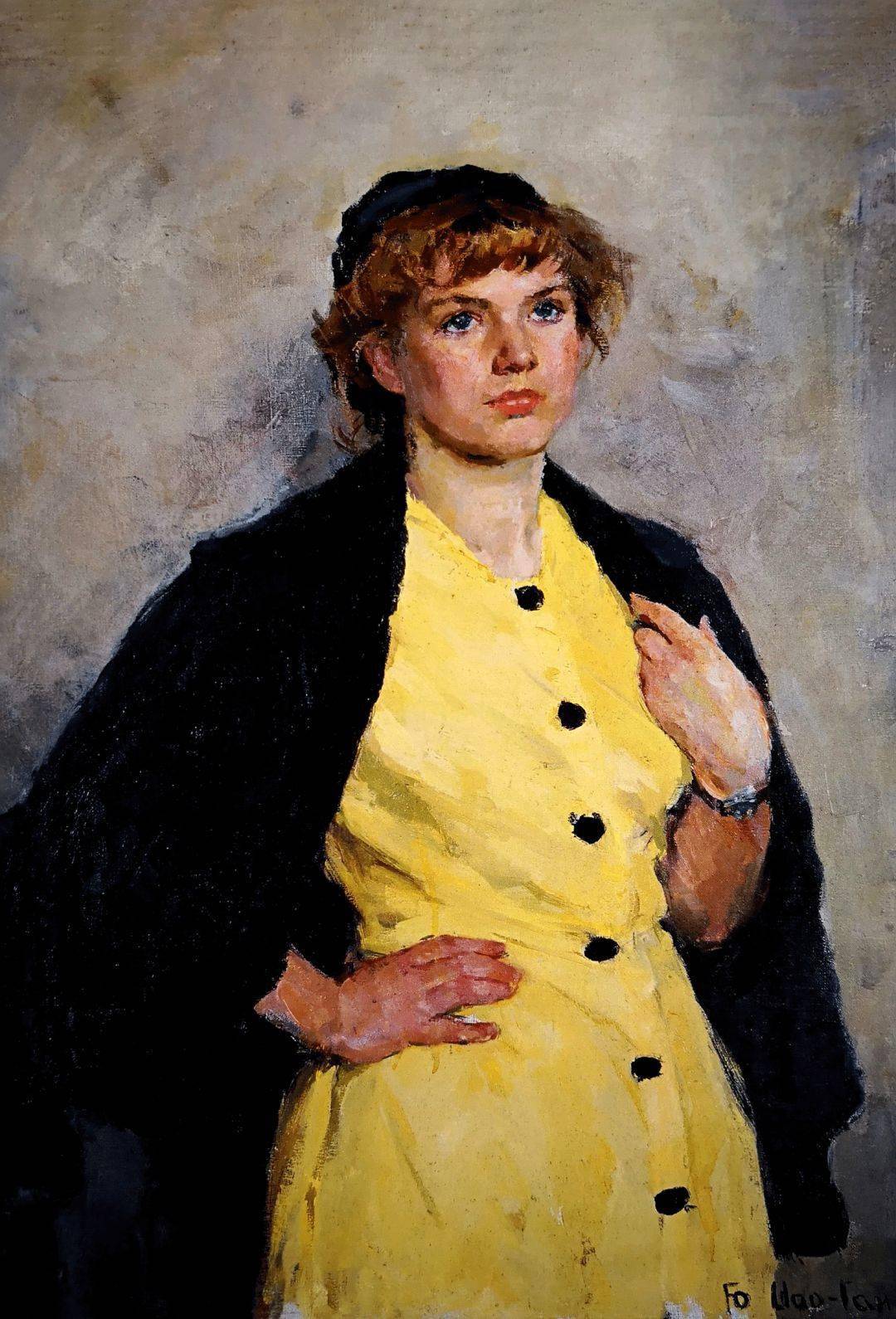 欣赏|郭绍纲教授从教66年,从艺70年作品精选 (高清人物)_油画