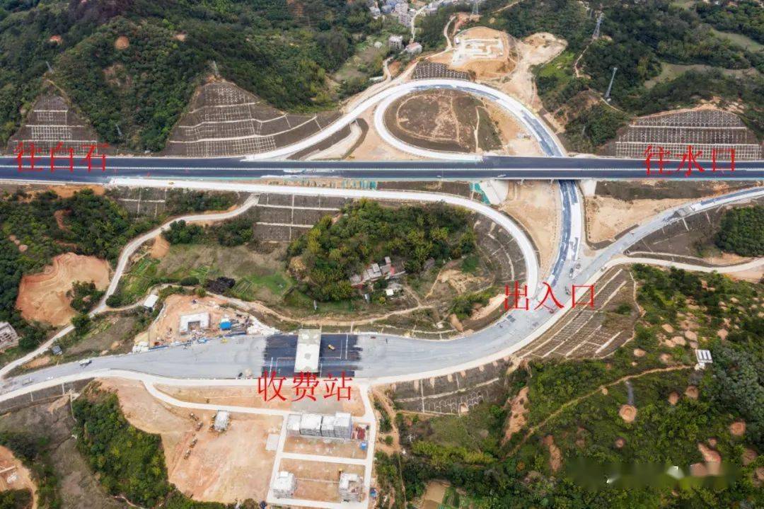 多图罗信高速市区信宜丁堡出入囗第一次见