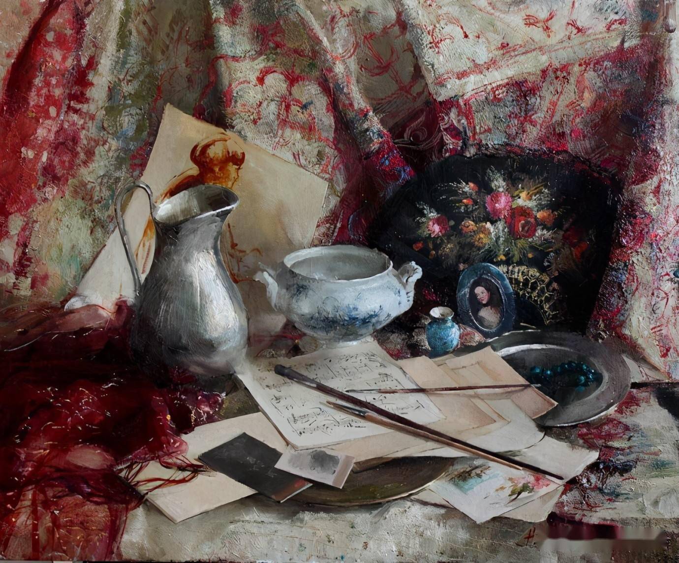 俄罗斯画家娜塔莎米拉舍维奇油画作品欣赏