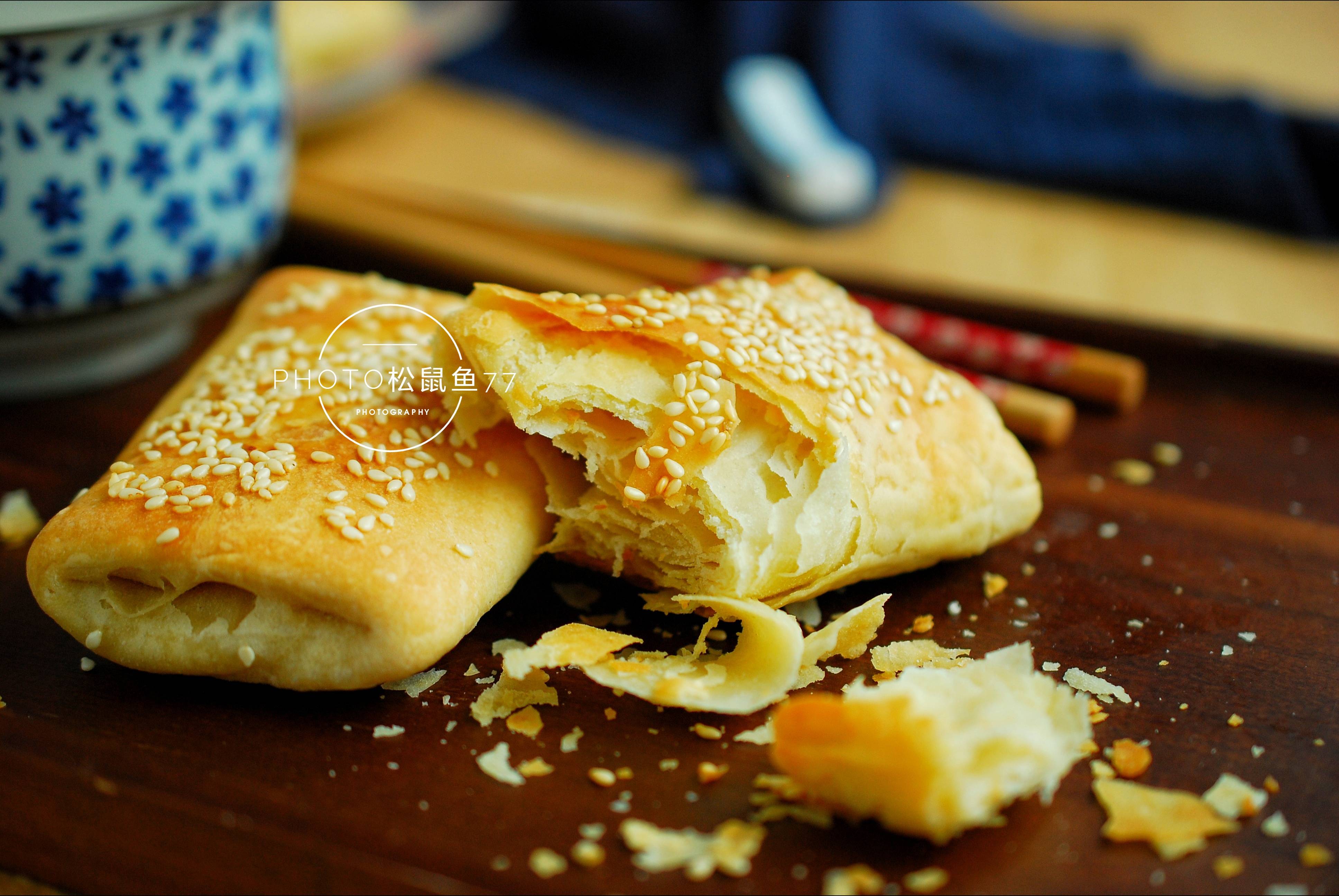 面点师教你做烧饼河北人最爱吃金黄酥脆掉渣太好吃了