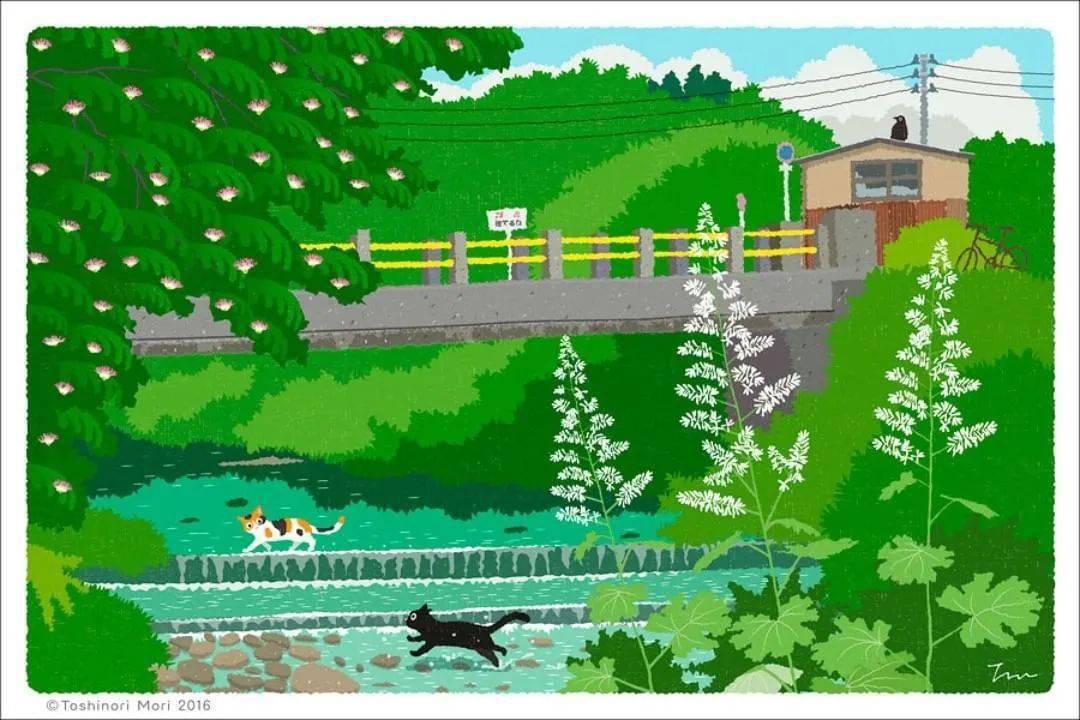 旅行猫咪陪你走过春夏秋冬 Mori