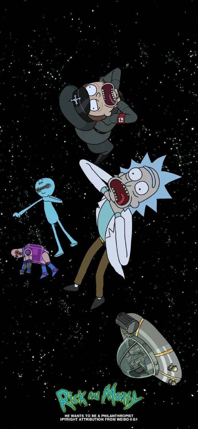 壁纸瑞克和莫蒂壁纸里yyds