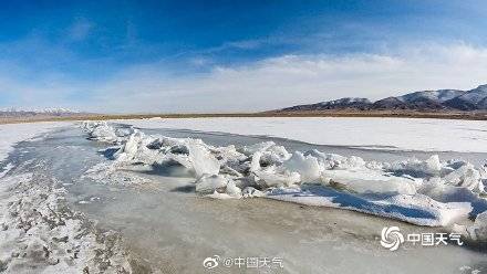 春的脚步近了！“高原蓝宝石”青海湖冰雪正消融